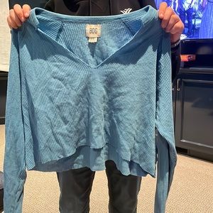 Urban outfitters bdg blue longsleeve